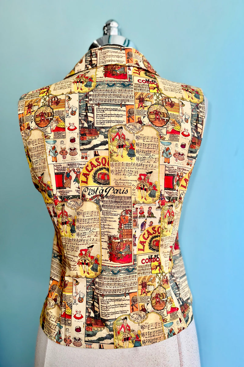 Musical Cartoons Top by Tulip B.