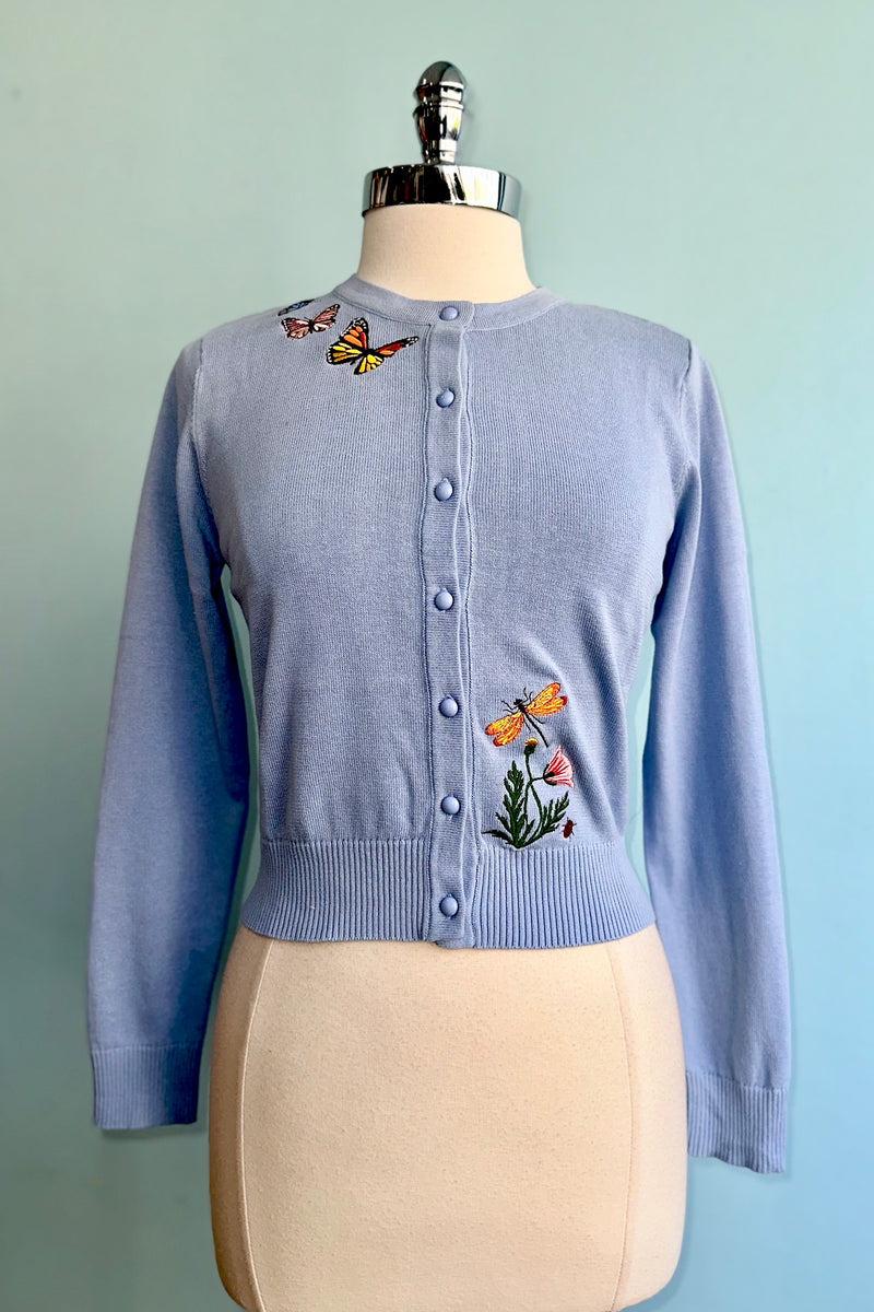 Butterfly Field Jessie Cardigan by Collectif