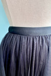 Pleated Tulle Skirt O/S Multiple Colors