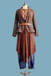 Brown Tweed Wool Lina Blazer by Timeless London