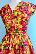 Fall Foliage Greta Dress by Retrolicious