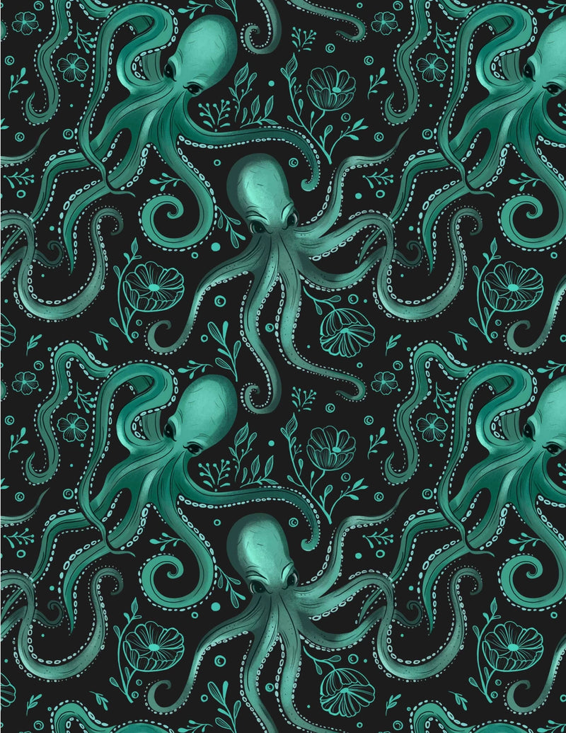 Cosmic Cephalopod Eden Dress by Miss Lulo