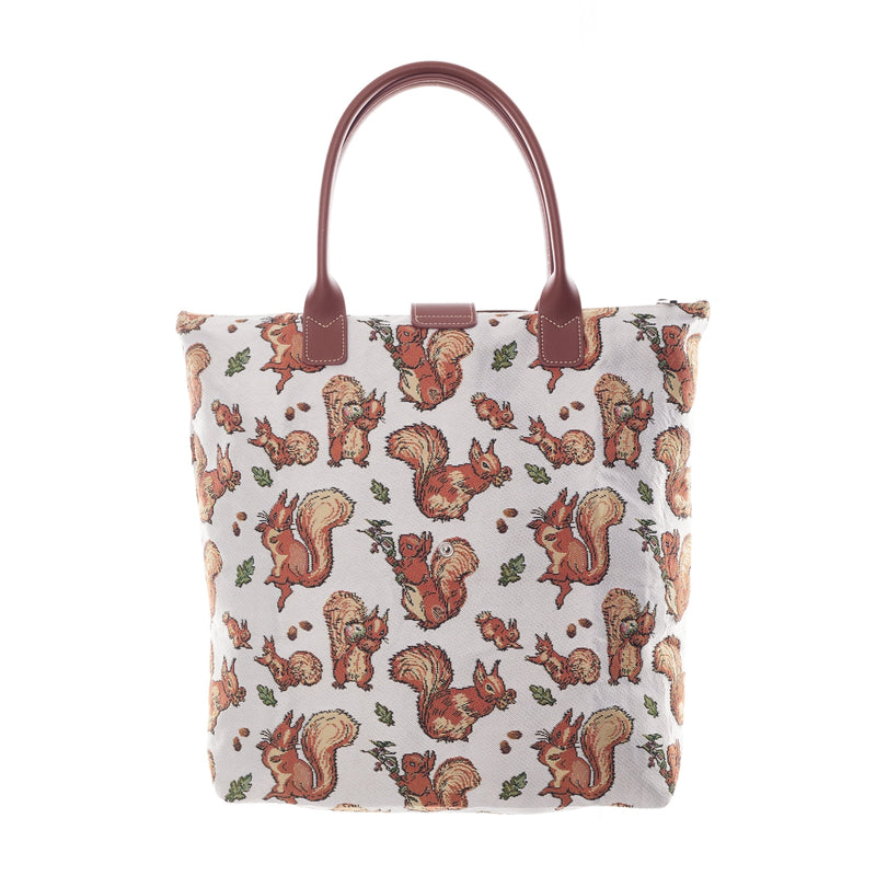 Squirrel Nutkin Beatrix Potter Folding Tapestry Tote Bag