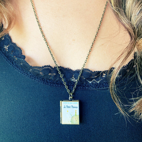 Le Petit Prince Locket Necklace by Marshall and Rose