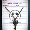 Bronze Key Necklace by Marshall and Rose