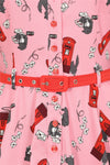 Postie the Cat Caterina Dress by Collectif