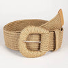 Straw Elastic Belt in Multiple Colors