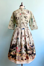 Blue Ocean Jellyfish Cynthia Dress by Palava X Natural History Museum