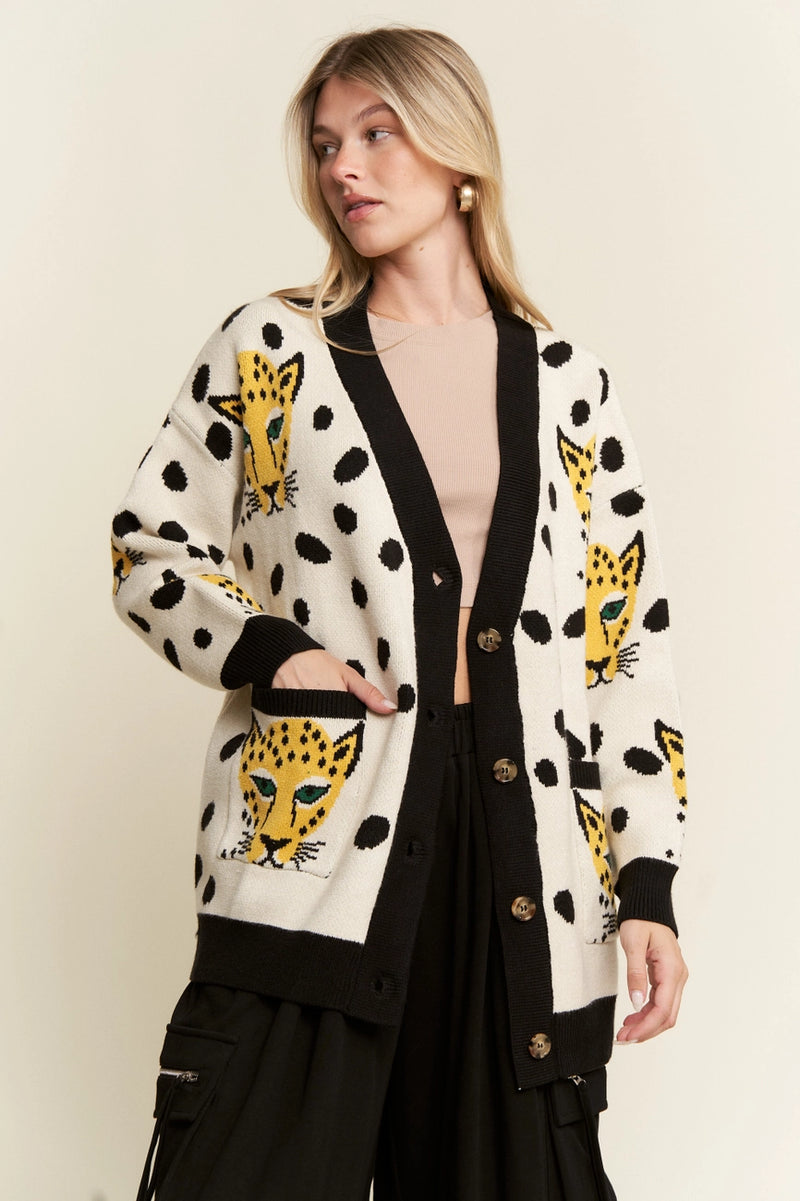 Cheetalicious Cardigan