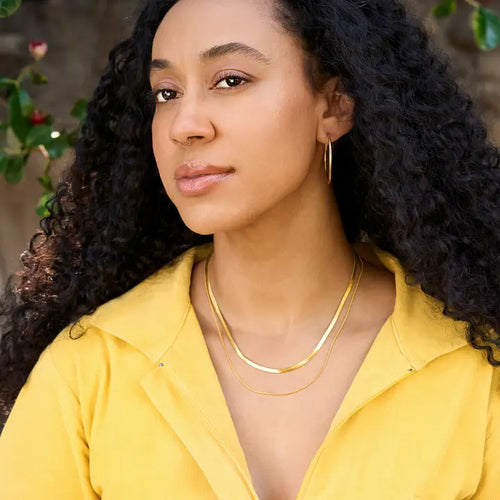 Gold Layered Zoe Necklace by Peter and June