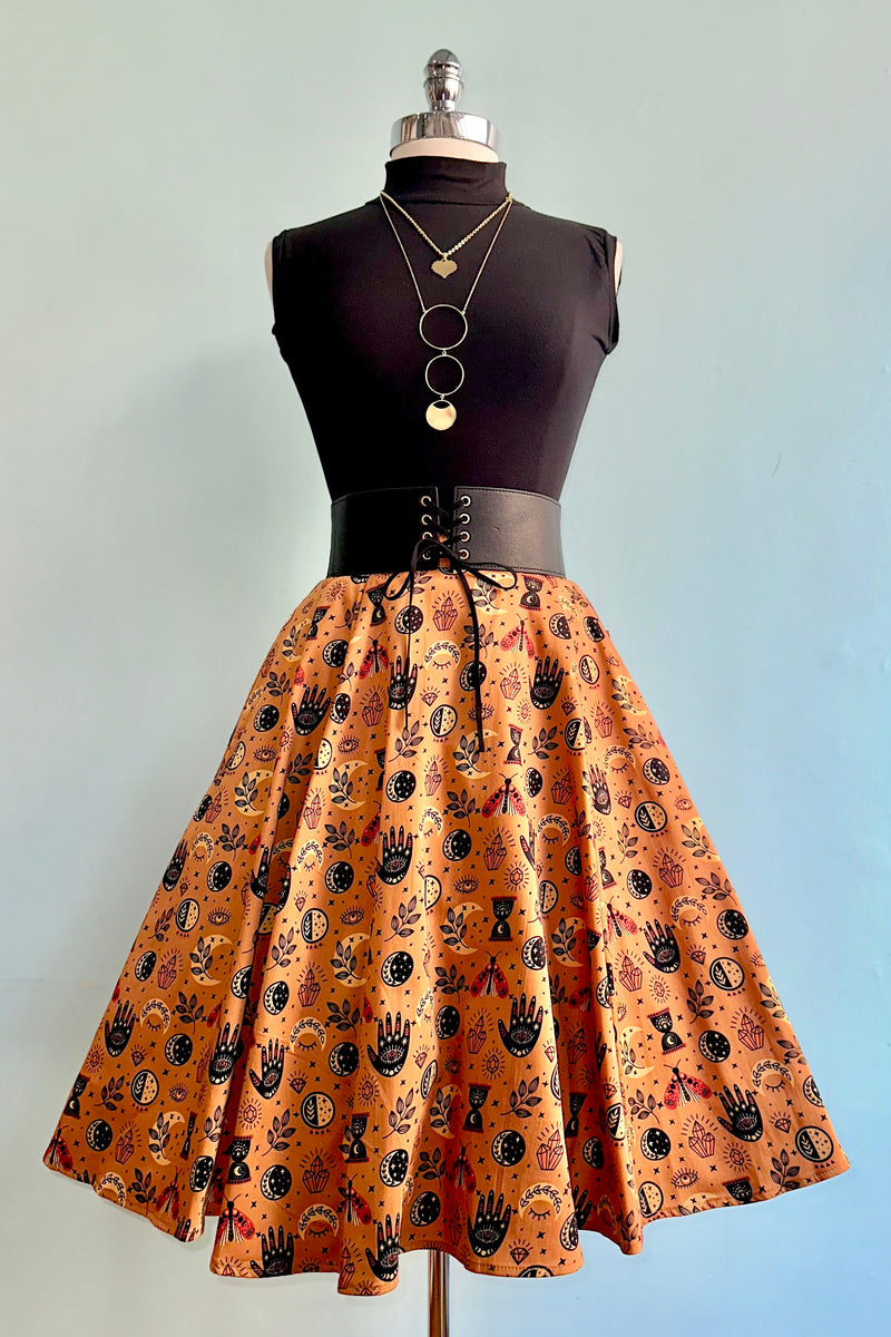 Bronze Mystical Full Skirt by Eva Rose