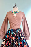 Mocha Grace Full Sleeve Sweet Sweater by Heart of Haute