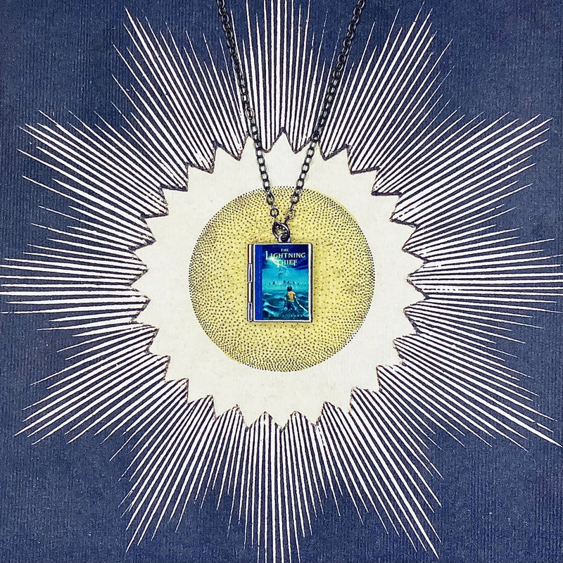 Percy Jackson - The Lightning Thief Locket Necklace by Marshall and Rose