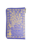 Purple Pride and Prejudice Pencil Case Pouch by Well Read Co.