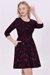 Love Gamble 3/4 Sleeve Hope Dress by Miss Lulo