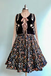 Beige Mock Neck Top with Bows by Lili Sidonio