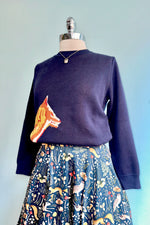 Fox Navy Blue Esther Sweater by Palava