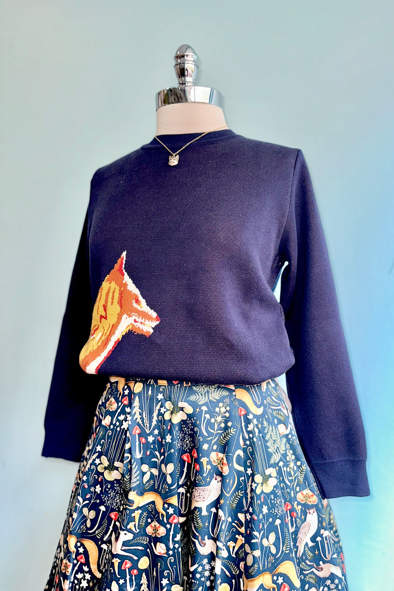 Fox Navy Blue Esther Sweater by Palava