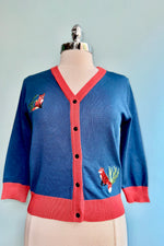 Fabled Fox Embroidered Skye Cardigan by Miss Lulo