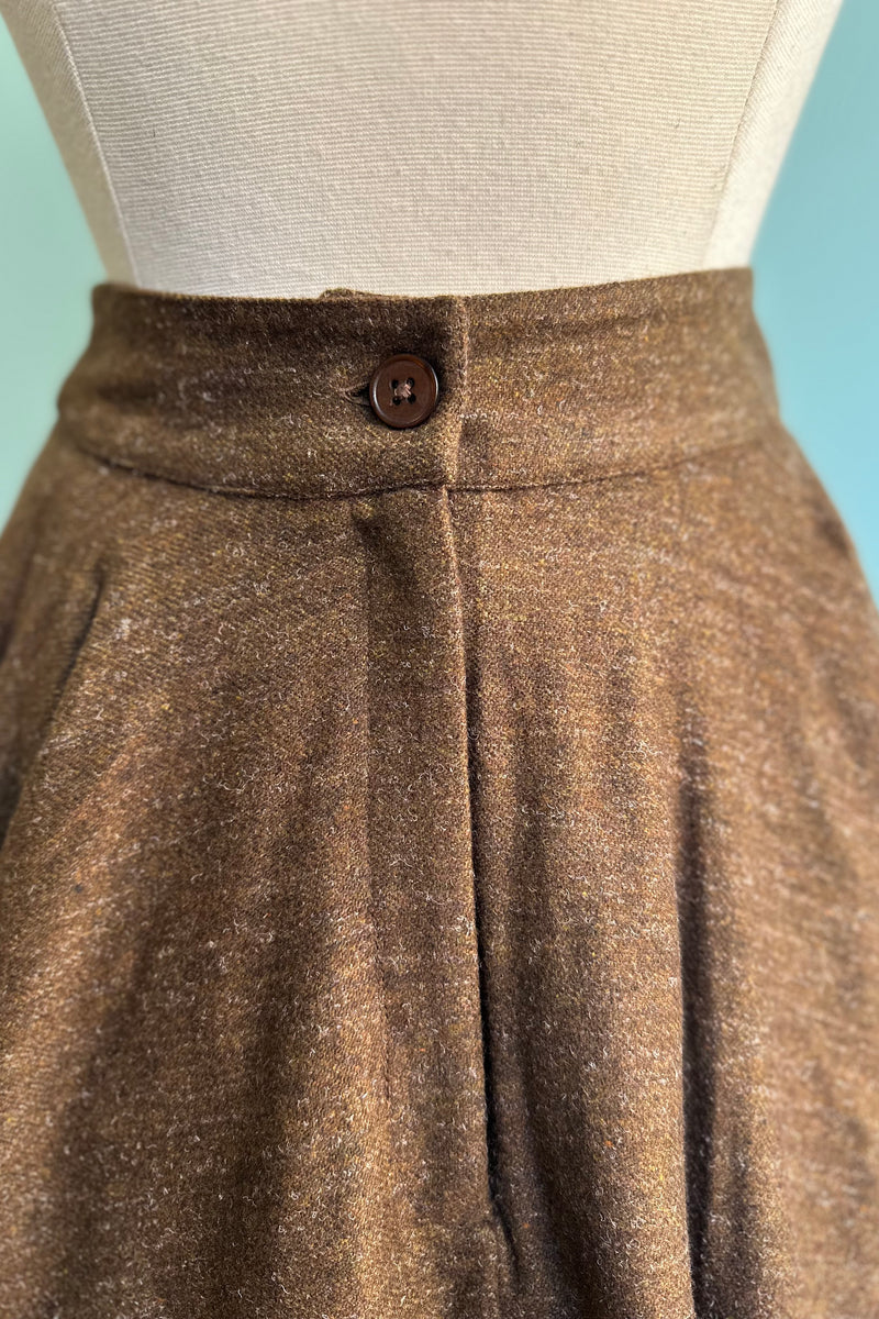 Chocolate Sophie Skirt by Timeless London