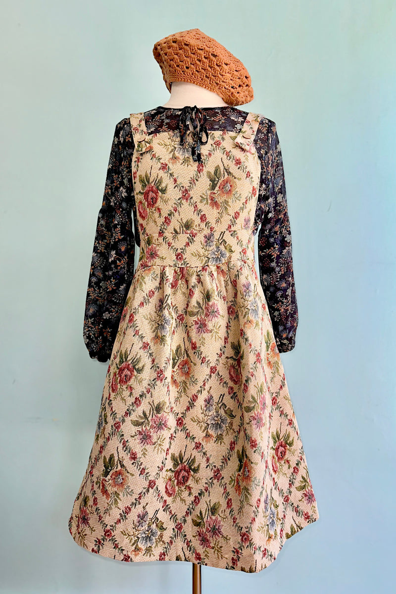 Tapestry Pinafore Skirt