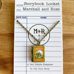 Frog and Toad Book Locket Necklace by Marshall and Rose