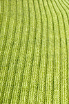 Lime Ribbed Knit High Collar Sweater by Compania Fantastica