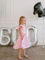 Kids Olivia Dress in Floral Ghosts