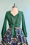 Green Knit Vest by Heart of Haute