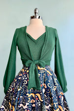 Green Knit Vest by Heart of Haute
