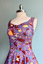 Camping Bears Heidi Dress by Miss Lulo
