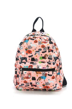 Halloween Dog Costume Party Backpack in Peach