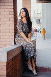 The Pepper Midi Dress in Rustic Harvest