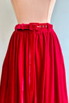 Red Velvet Millie Skirt by Banned