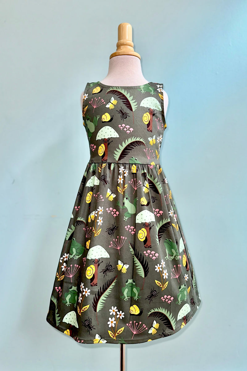 Kids Frogs Dress by Eva Rose