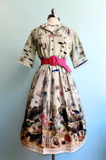 Blue Ocean Jellyfish Cynthia Dress by Palava X Natural History Museum