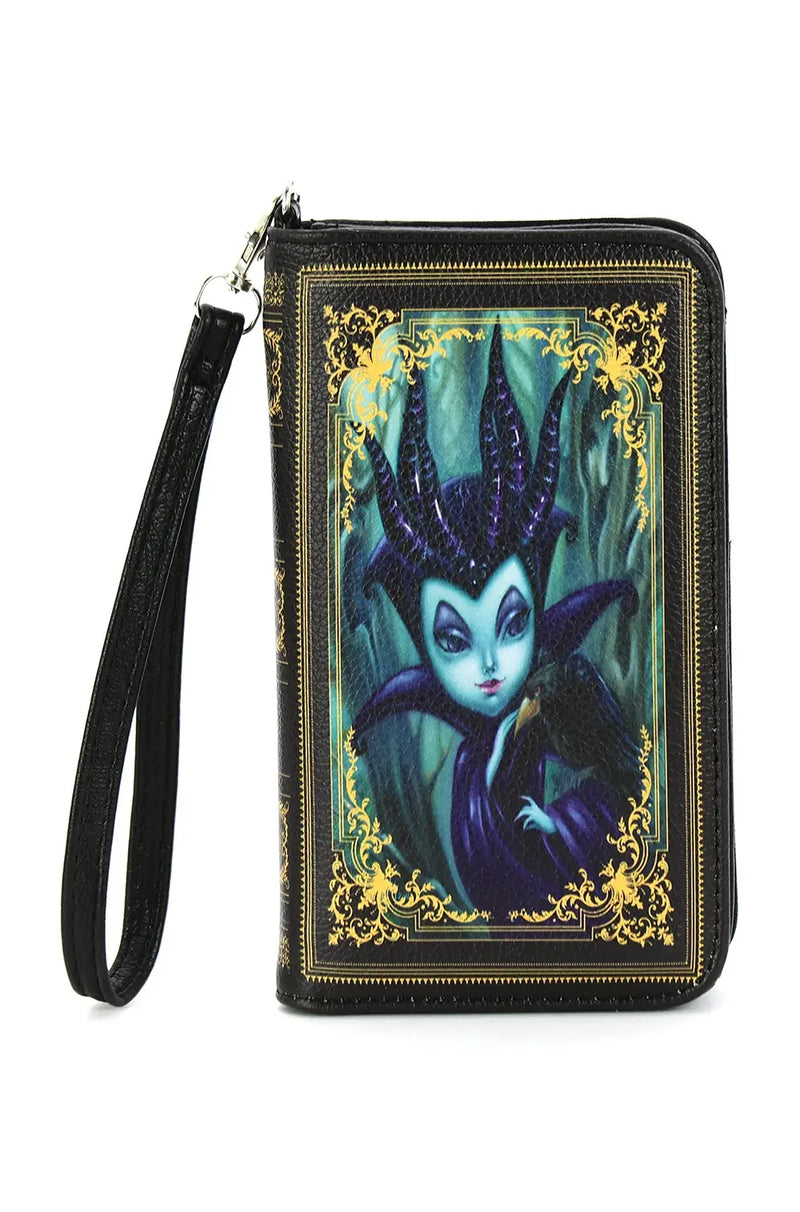 Maleficent Book of Villains Wristlet Wallet