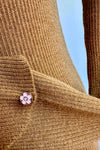 Turtleneck Sweater in Bronze Glitter by Molly Bracken