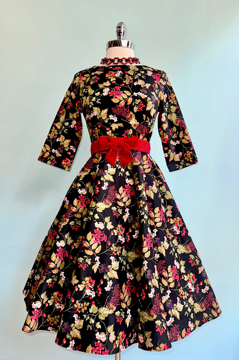 Edwina Autumn Dress by Hell Bunny