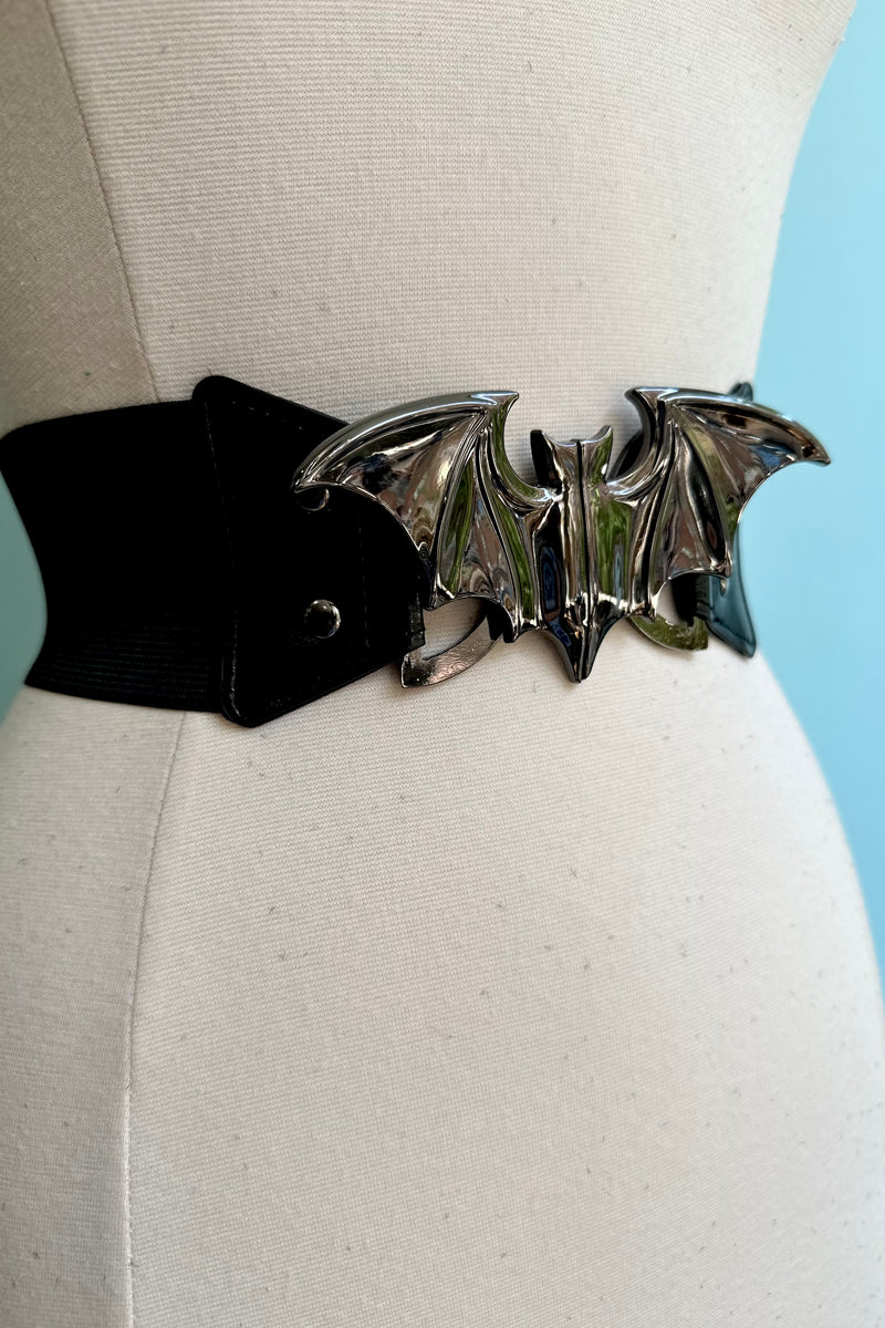 Black Bat Stretch Belt