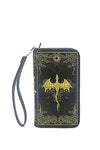 Romantasy Dragon Book Wallet in Black