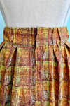 Rust Multi Plaid Doris Skirt by Retrolicious