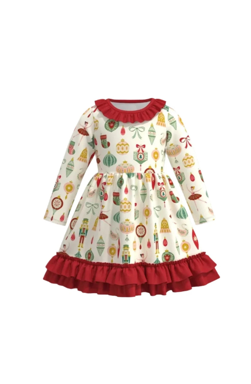 Kids Holiday Nutcracker Dress 8/9 Kids Holiday Nutcracker Dress 8/9