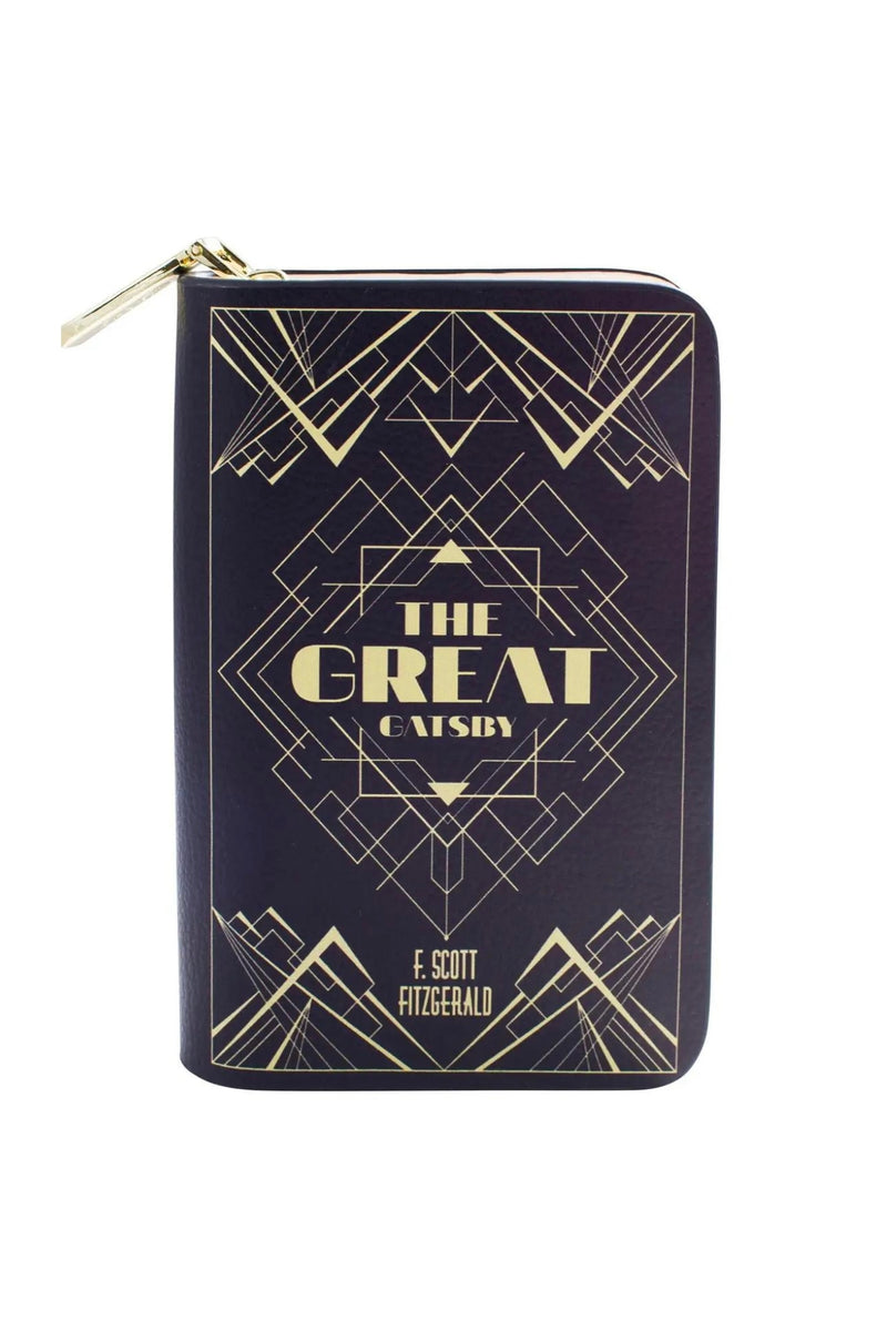 Great Gatsby Book Zip Around Wallet by Well Read Co.