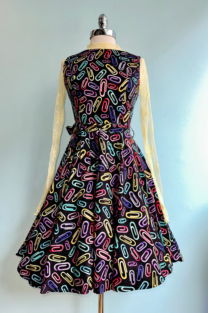 Resistance Paperclips Ruby Dress by Miss Lulo – Modern Millie