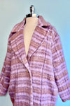 Lavender Plaid Coat by Molly Bracken