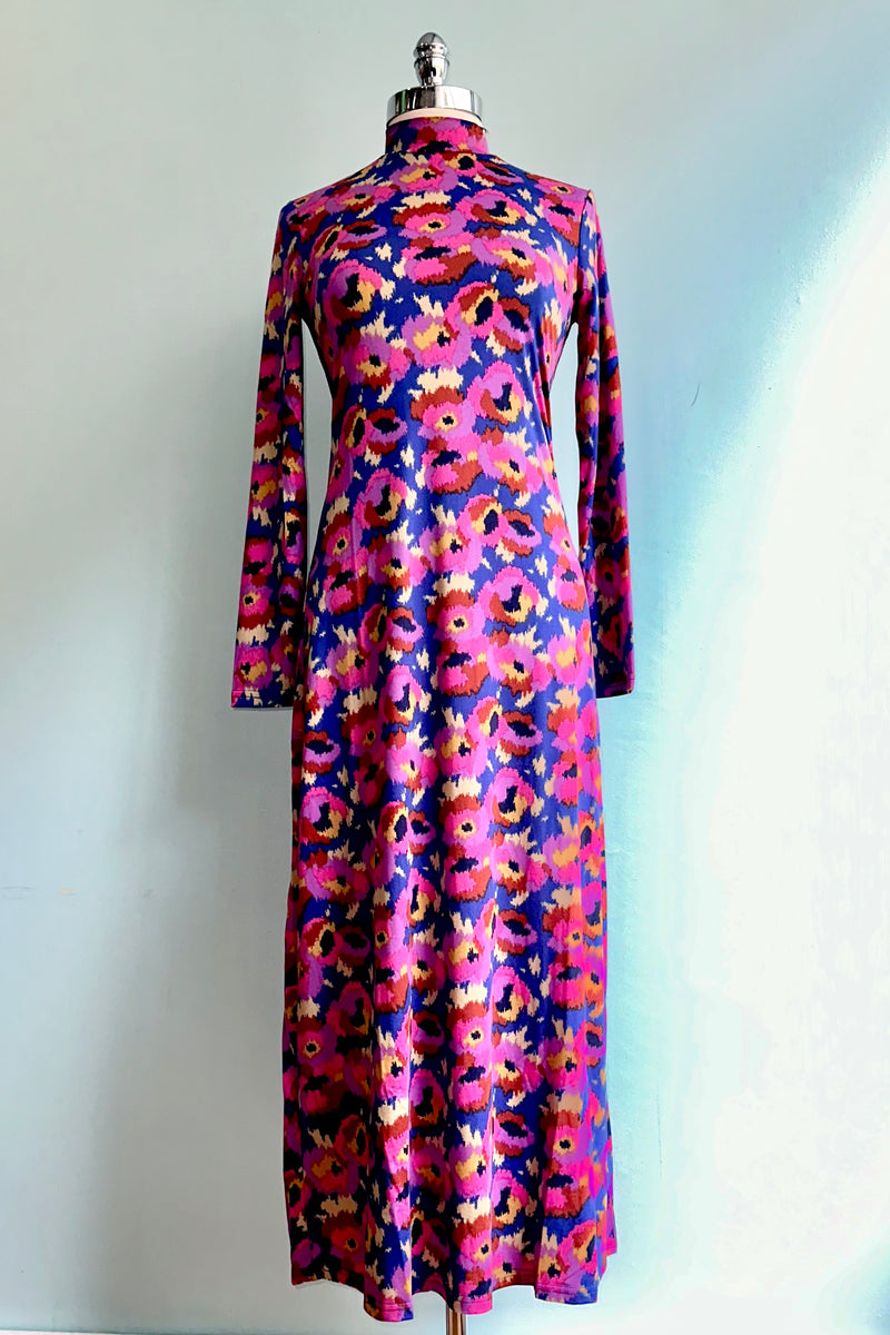 Final Sale Colorful Midi Knit Dress by Compania Fantastica Modern Millie Final Sale Colorful Midi Knit Dress by Compania Fantastica Modern Millie