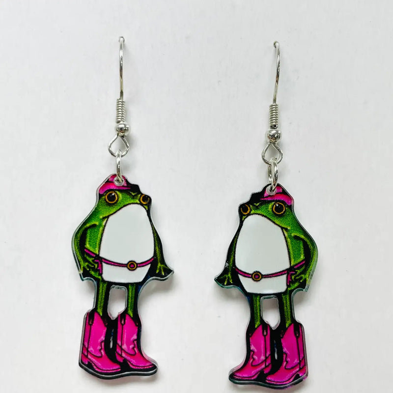 Novelty Acrylic Drop Earrings in Multiple Styles!