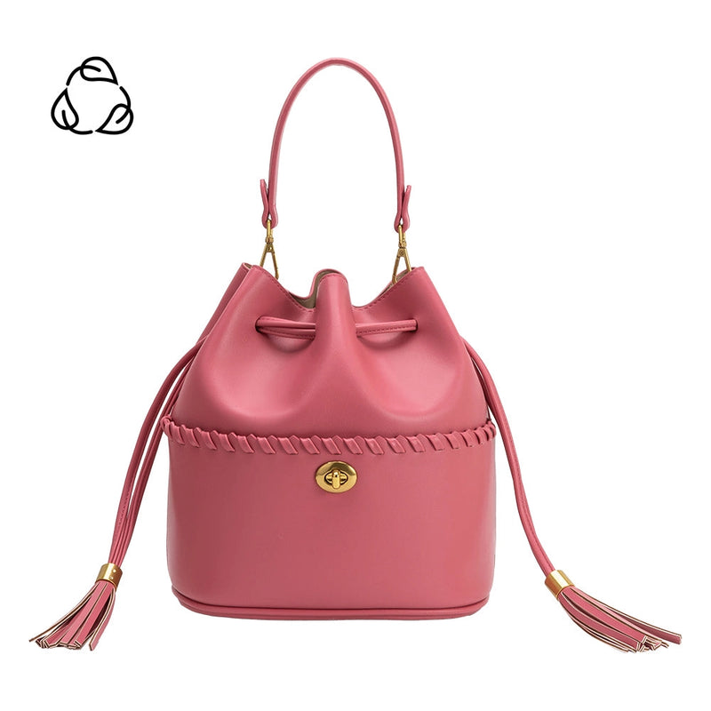 Janae Flamingo Recycled Vegan Top Handle Bag by Melie Bianco