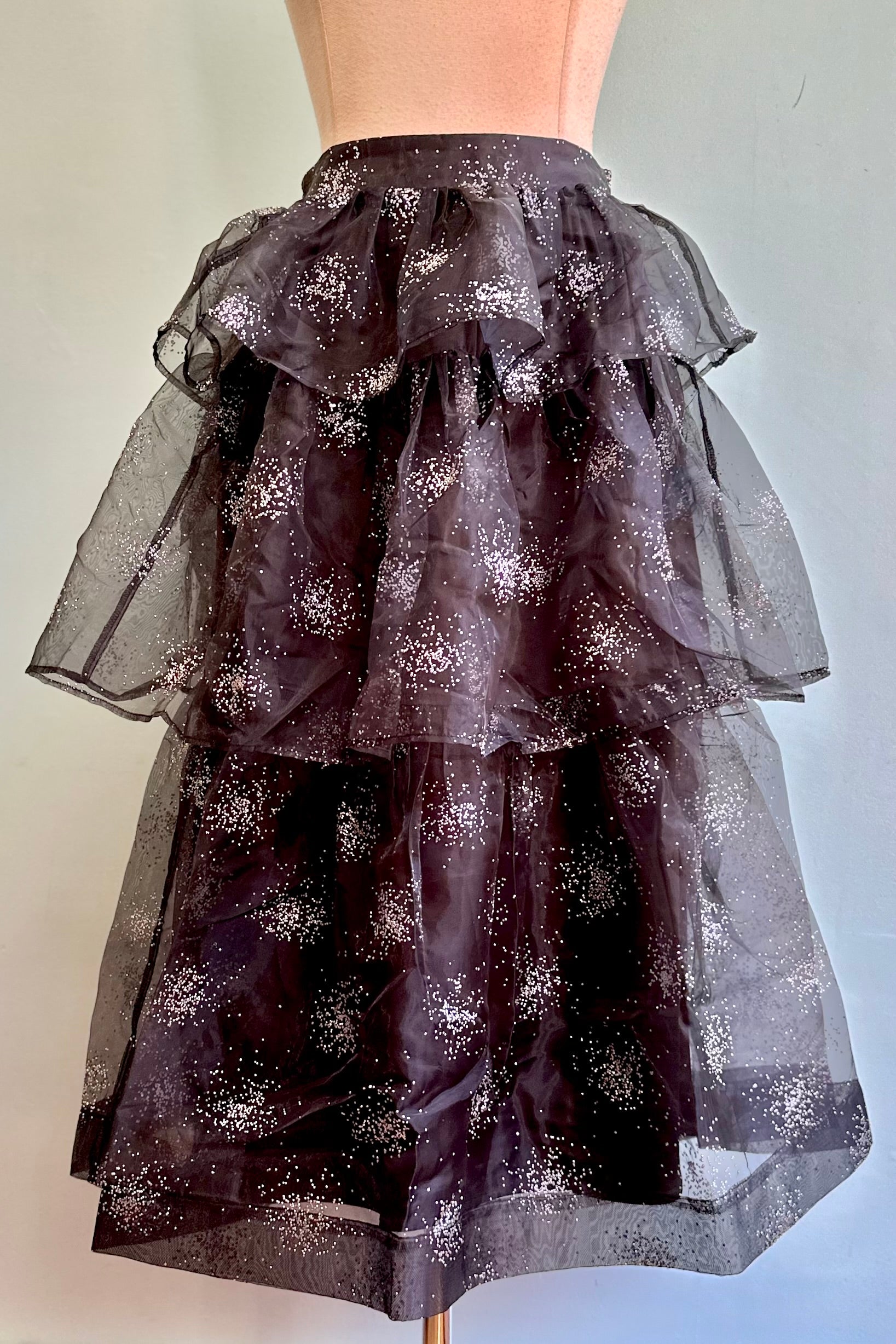 ◆MISEKI SEOUL◆ Organza layered midi skirt BLACK MSK252SK05 Organza layered midi skirt BLACK - Miseki seoul | 60